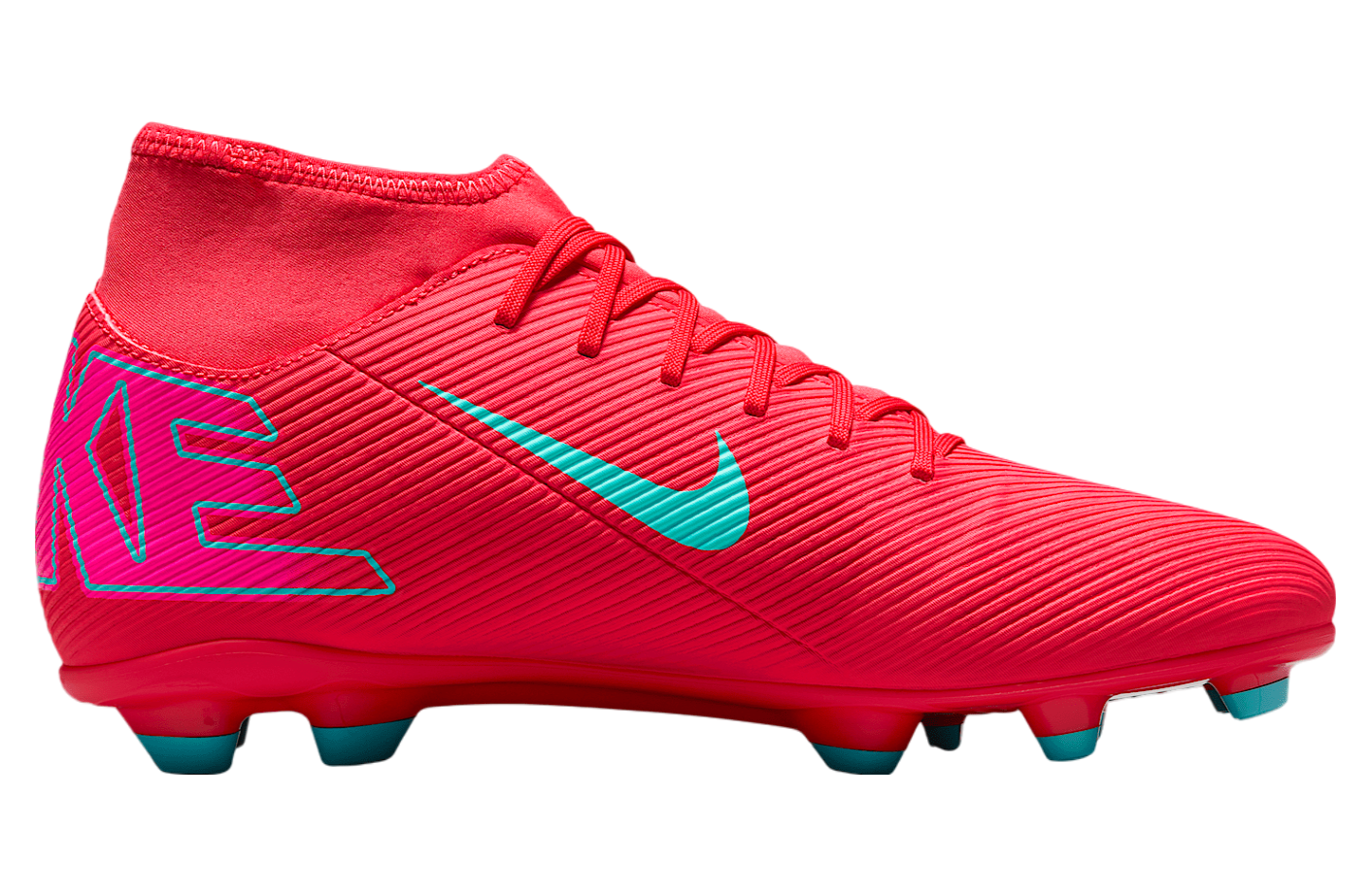 Nike Mercurial Superfly 10 Club High MG Ember Glow / Aurora Green