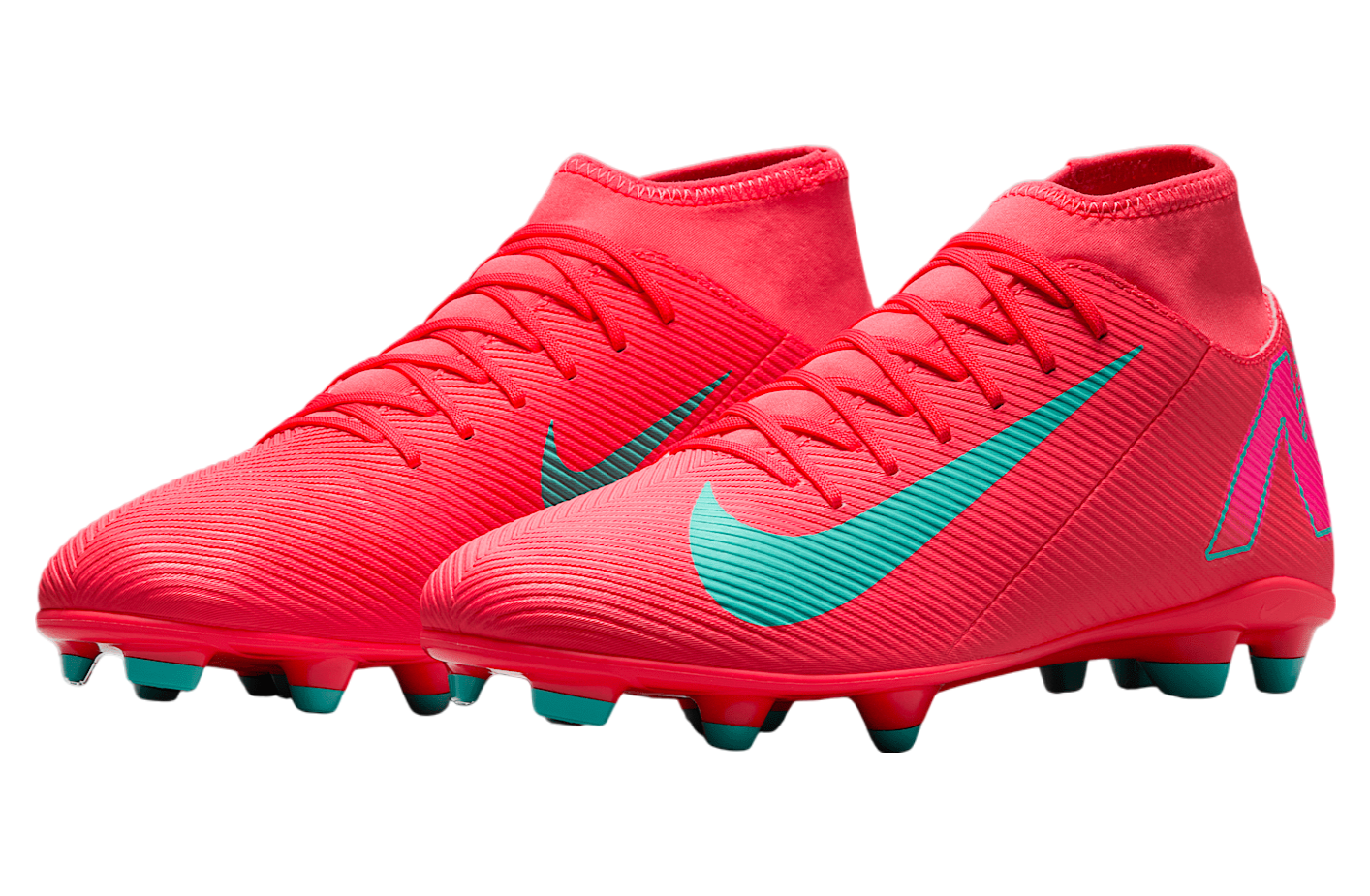 Nike Mercurial Superfly 10 Club High MG Ember Glow / Aurora Green