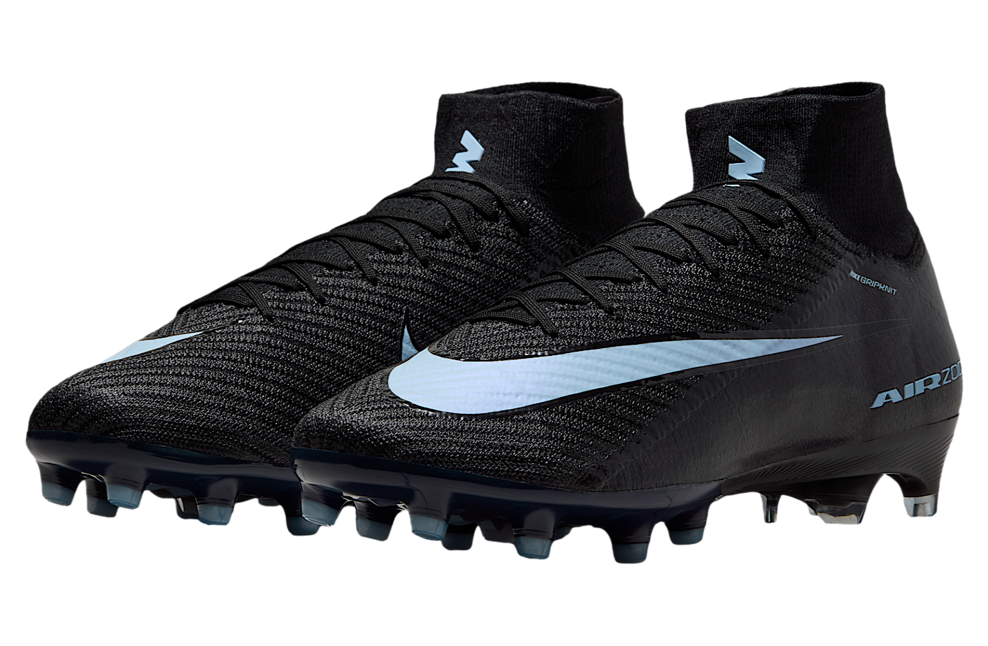 Nike Mercurial Superfly 10 Elite High AG Black / Ice Blue