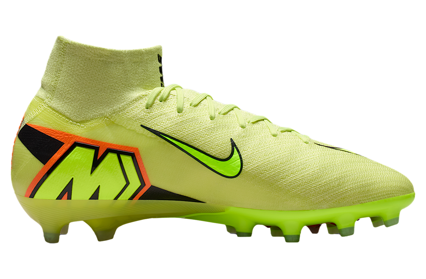 Nike Mercurial Superfly 10 Elite High AG Limelight / Hyper Crimson