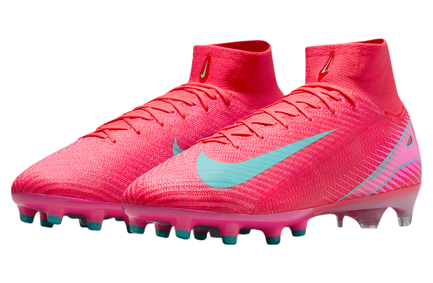 Nike Mercurial Superfly 10 Elite High Ember Glow / Aurora Green