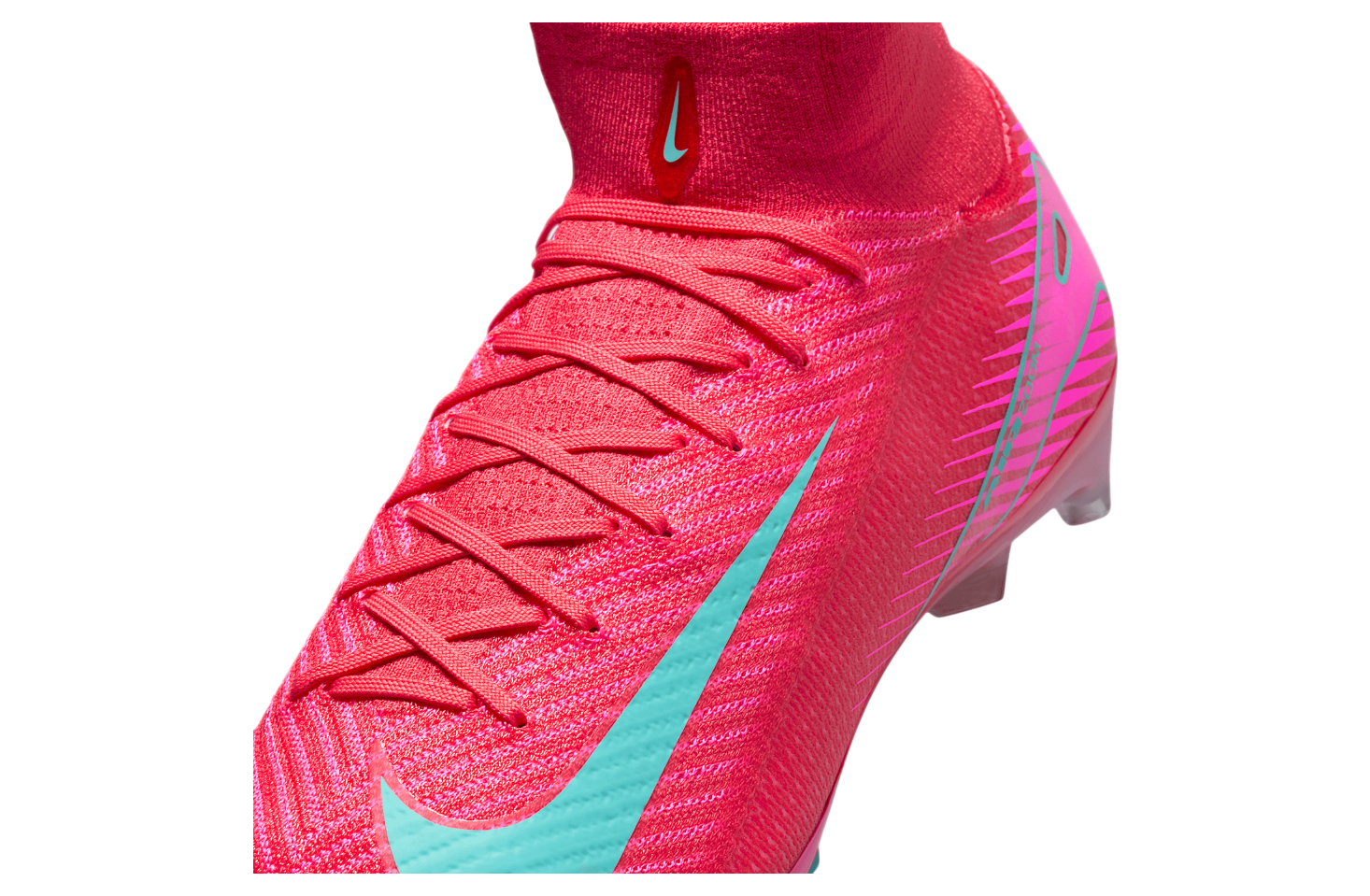 Nike Mercurial Superfly 10 Elite High Ember Glow / Aurora Green