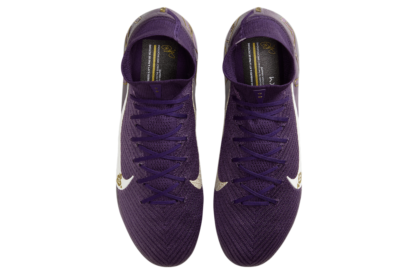 Nike Mercurial Superfly 10 Elite Kylian Mbappé High FG Grand Purple / Pale Ivory