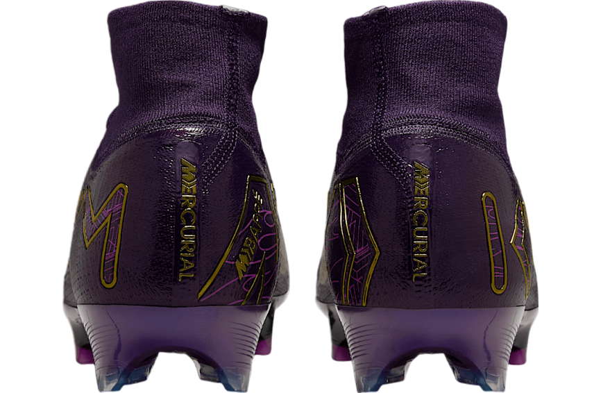 Nike Mercurial Superfly 10 Elite Kylian Mbappé High FG Grand Purple / Pale Ivory
