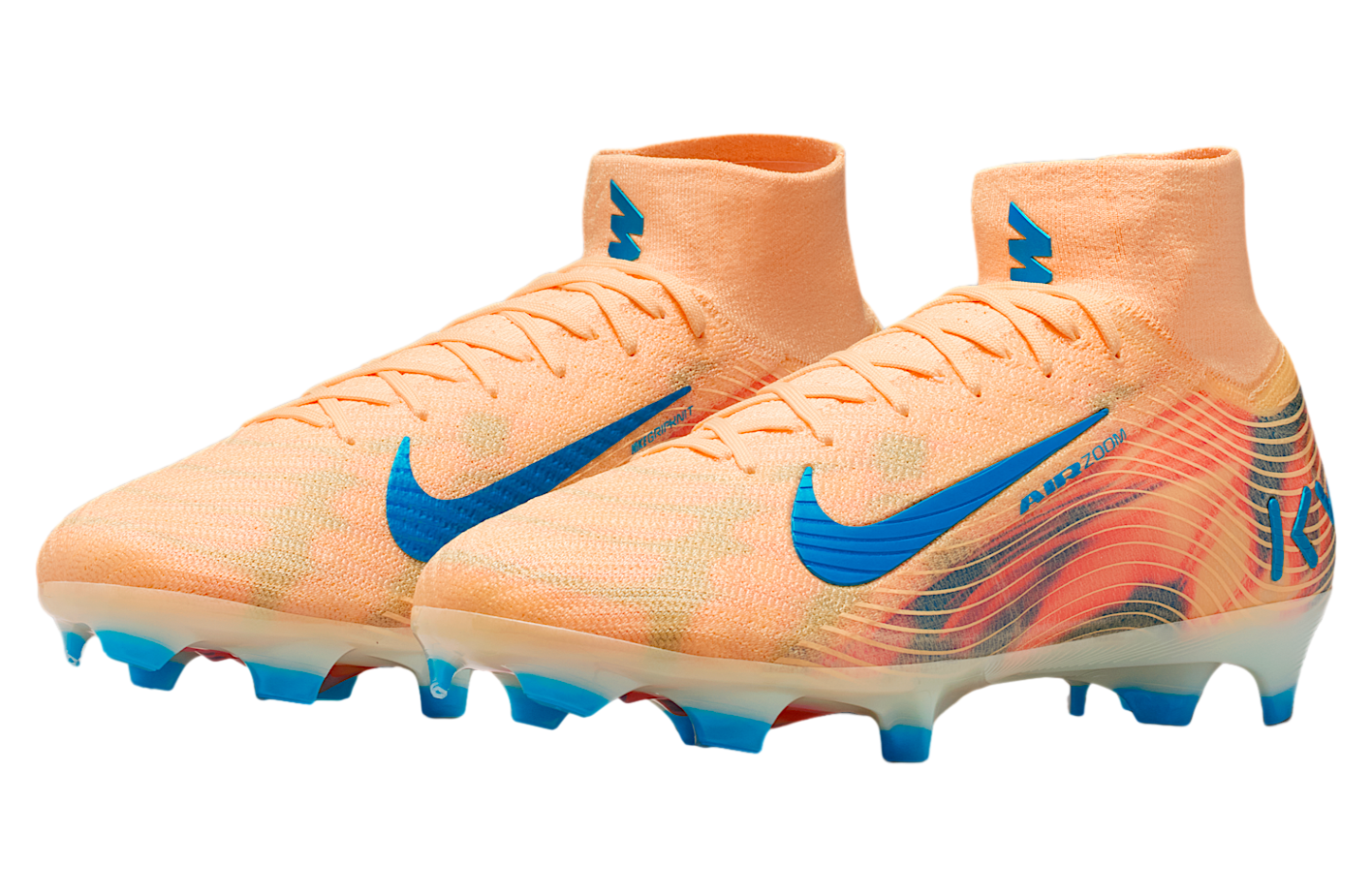 Nike Mercurial Superfly 10 Elite Kylian Mbappé High FG Melon Tint / Igloo