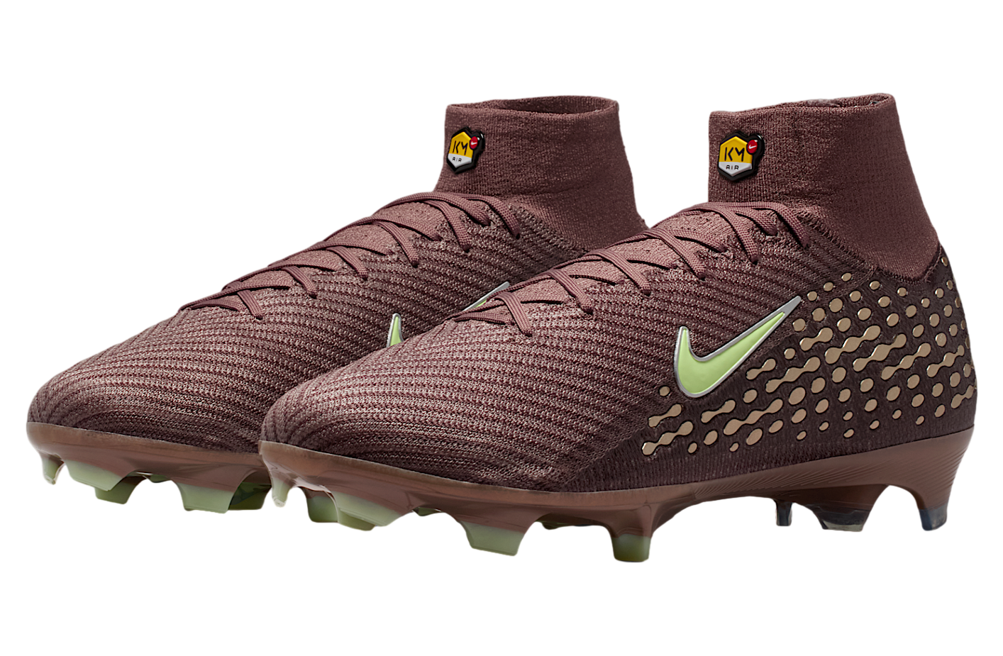 Nike Mercurial Superfly 10 Elite Kylian Mbappé High FG Plum Eclipse / Metallic Silver