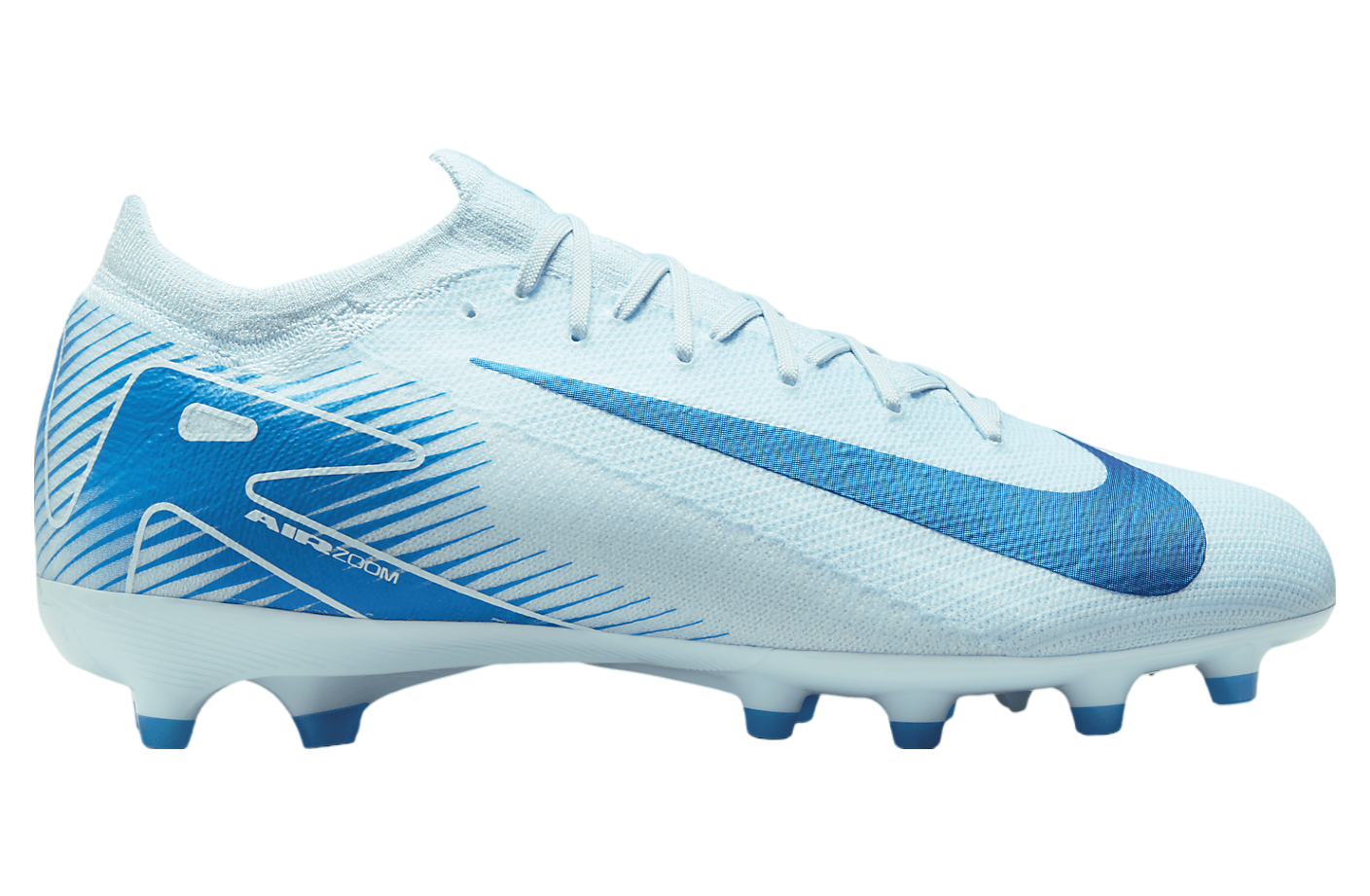Nike Air Zoom Mercurial Vapor 16 Mens 11 Glacier Blue Soccer Cleat FQ8374-400 Nike Mercurial Vapor 16 Academy FG/MG Glacier Blue Mens Size  main image 2