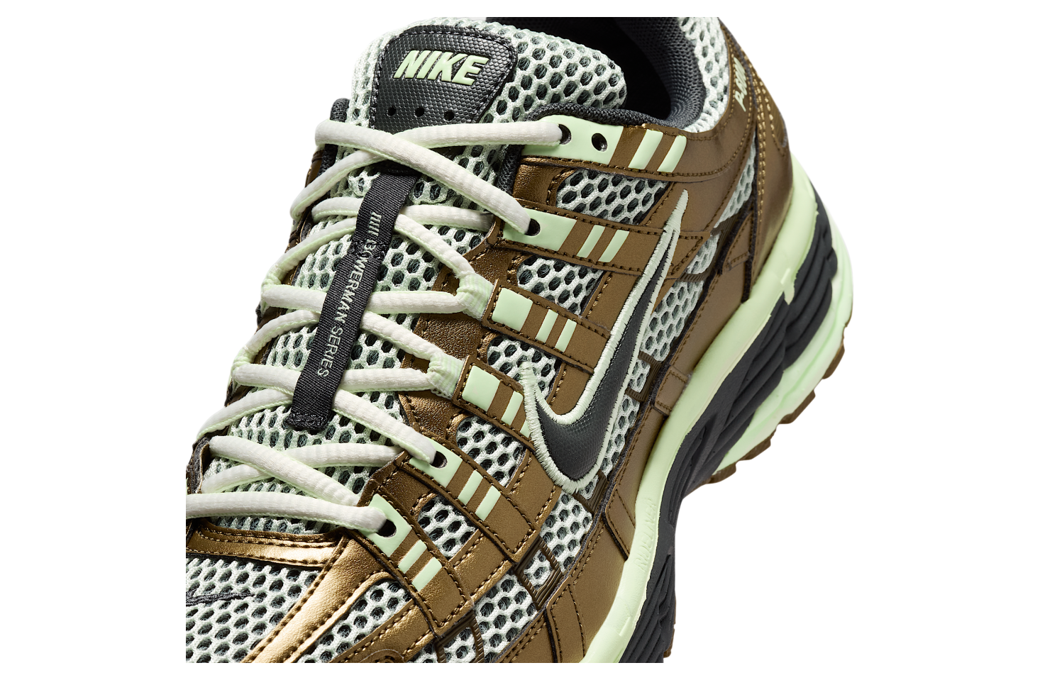 Nike P-6000 SE Olive Flak / Jade Aura