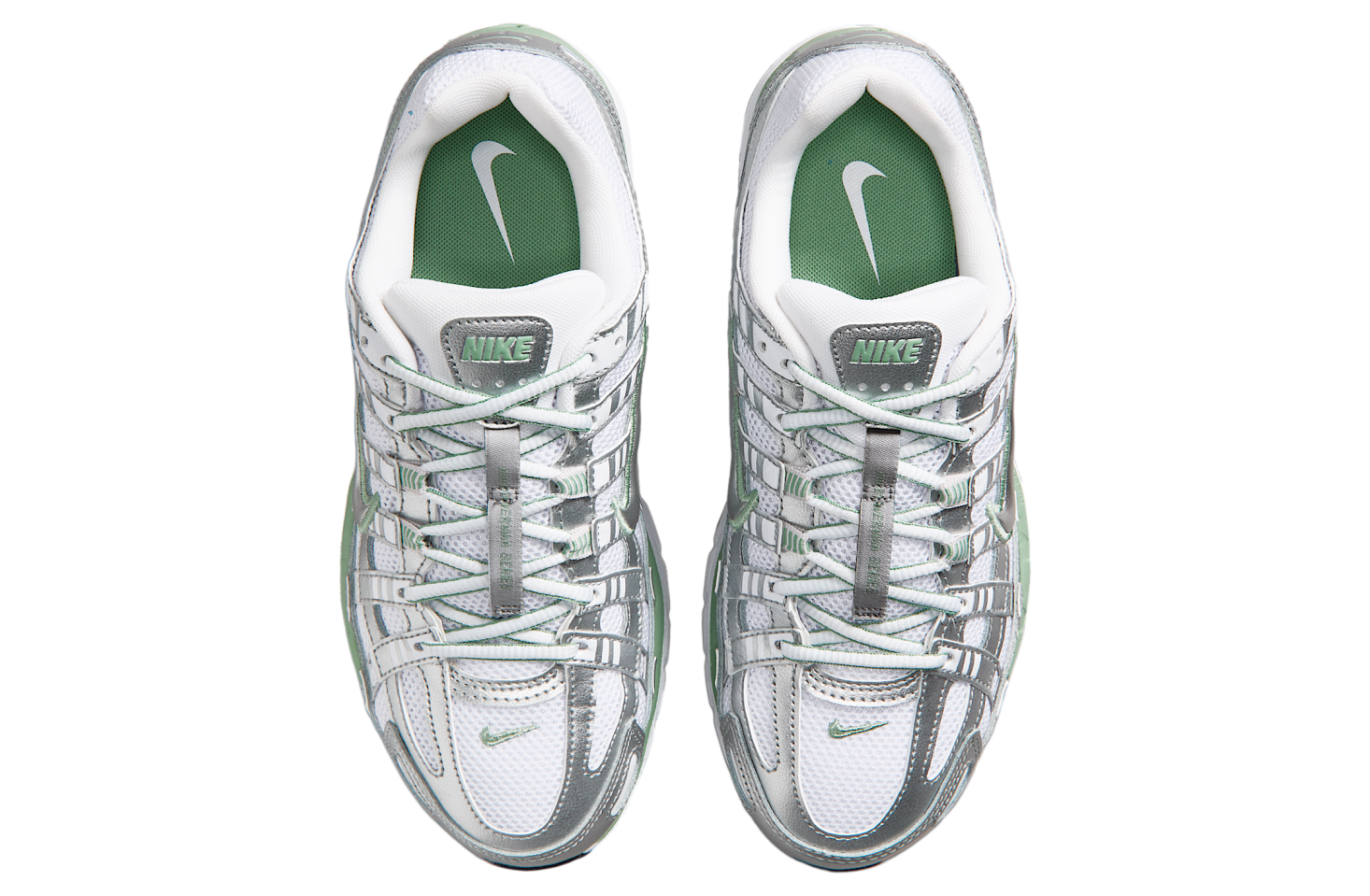 Nike P-6000 WMNS Metallic Silver / White / Steam