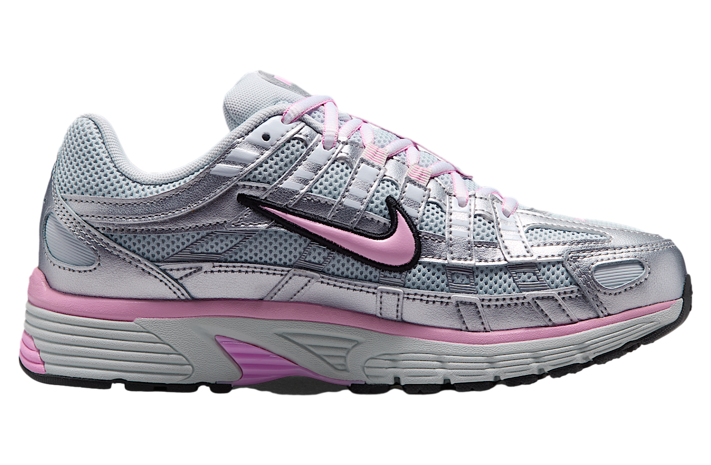 Nike P-6000 WMNS Pure Platinum / Metallic Silver