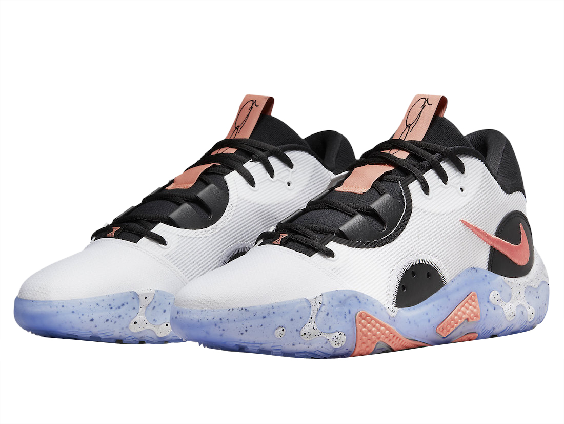 Nike PG 6 White Bright Crimson