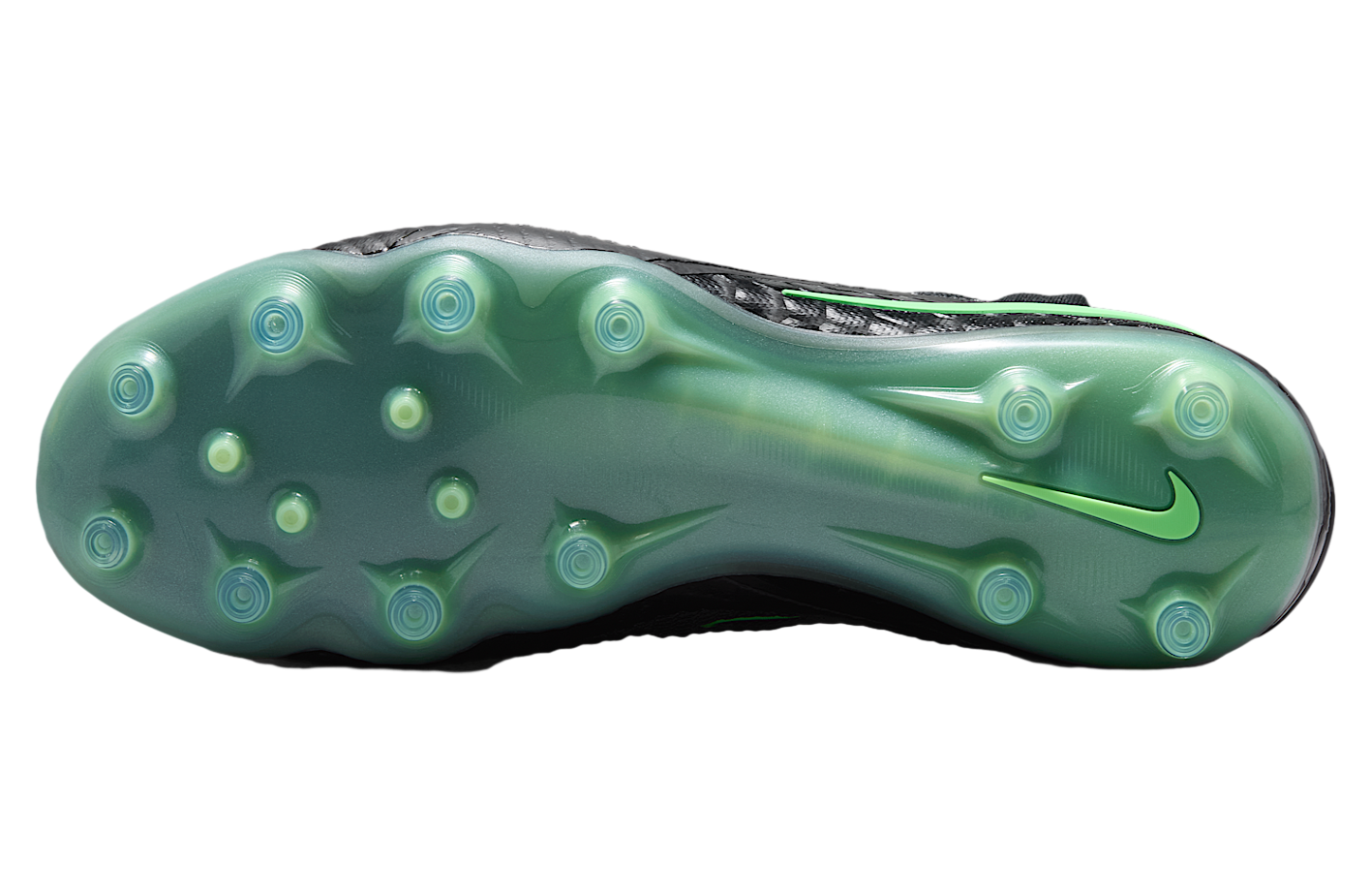 Nike Phantom 6 High Elite AG Black / Illusion Green