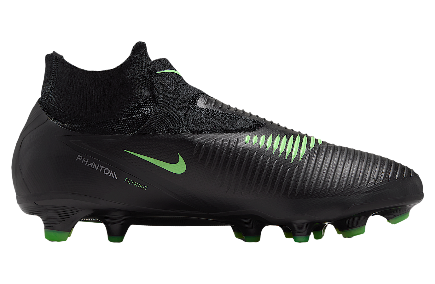 Nike Phantom 6 High Pro FG Black / Illusion Green