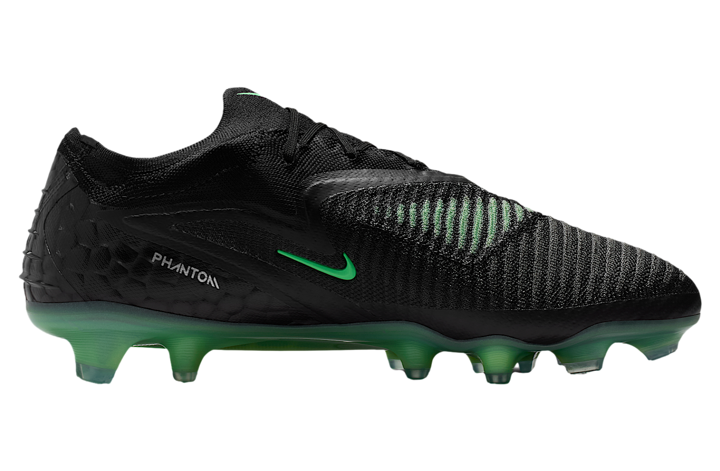 Nike Phantom 6 Low Elite FG Black / Illusion Green