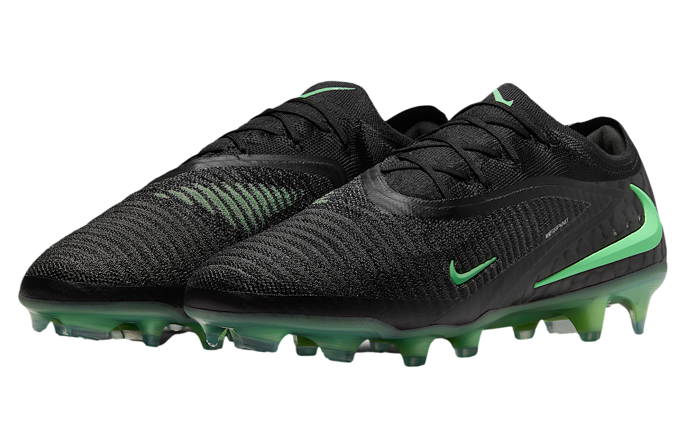 Nike Phantom 6 Low Elite FG Black / Illusion Green