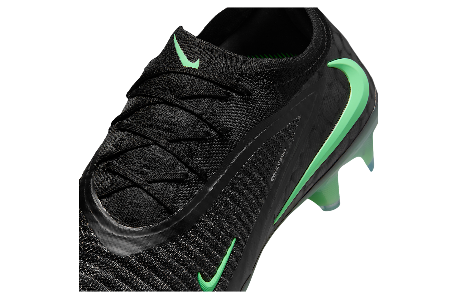 Nike Phantom 6 Low Elite FG Black / Illusion Green