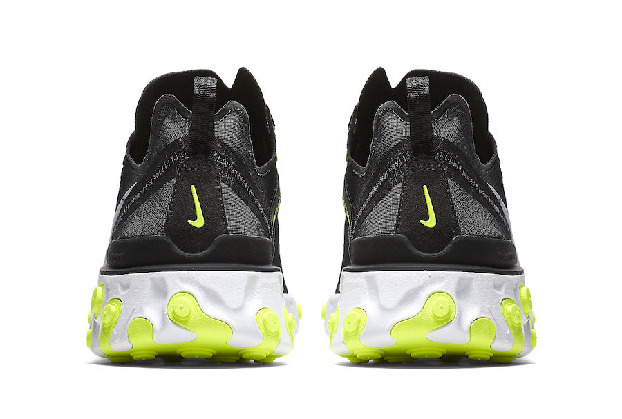 Nike React Element 55 Black Volt