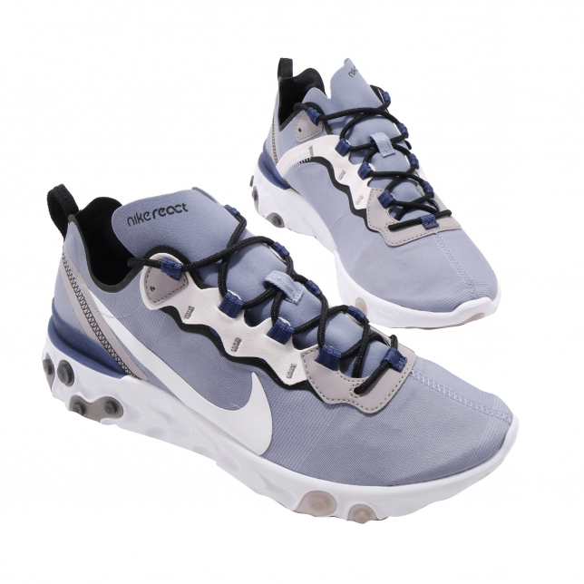 Nike React Element 55 Indigo Fog Mystic Navy