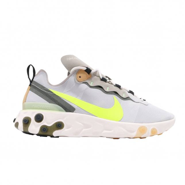 Nike React Element 55 Spruce Aura Volt
