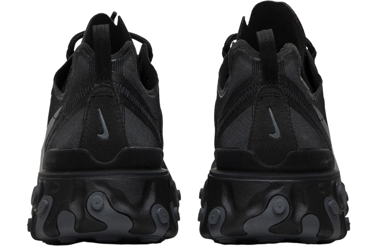 Nike React Element 55 Triple Black