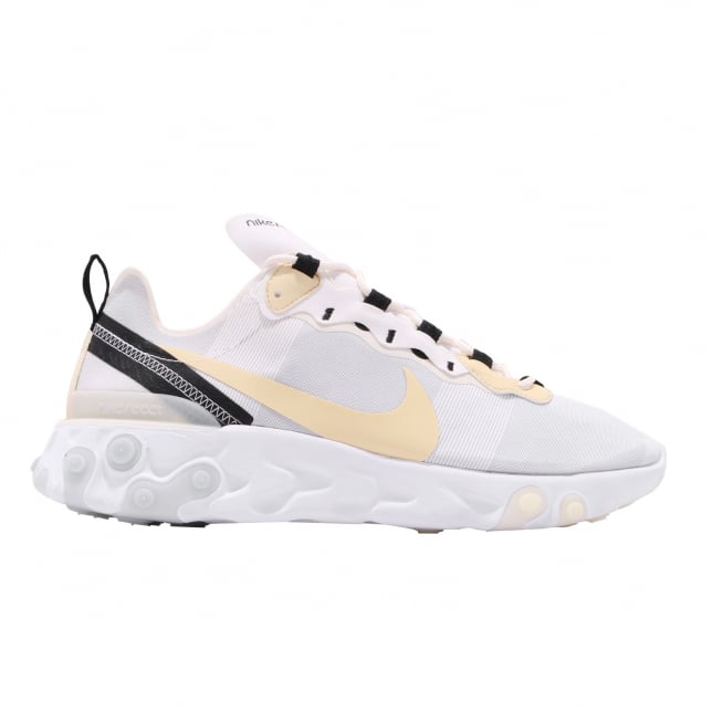 Nike React Element 55 White Pale Vanilla