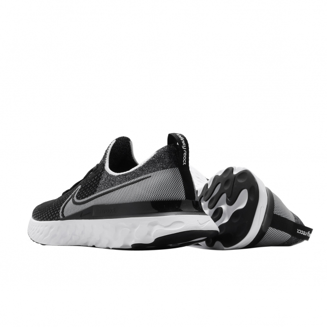Nike React Infinity Run Flyknit Black White