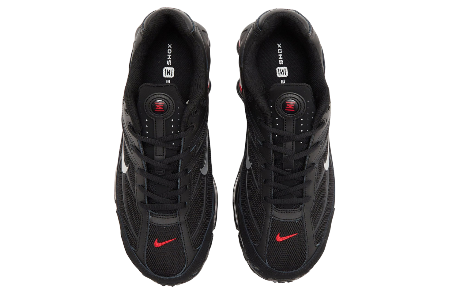 Nike Shox Ride 2 Shoes Black University Red Silver II7635-001 Men\'s Size 10.5 Nike Shox Ride 2 Black University Red Shoes Mens Size 11  main image 2