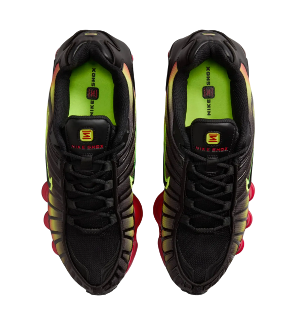 Nike Shox TL Volt/Fire Red | Kixify