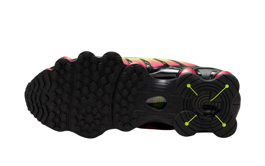 Nike Shox TL Volt/Fire Red | Kixify