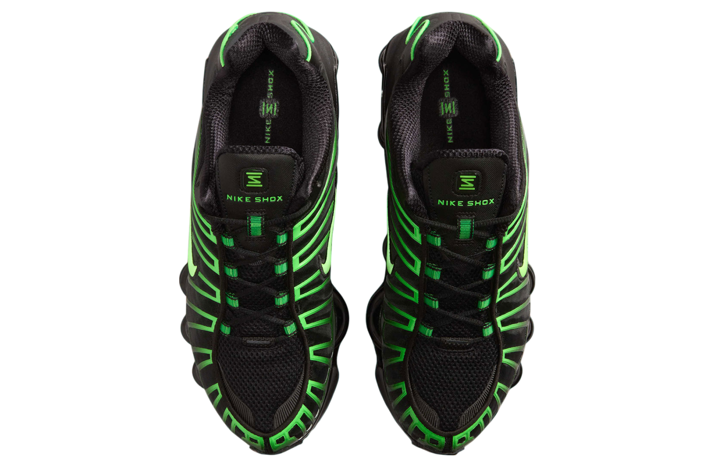 Nike Shox TL WMNS Black / Electric Green - Jun 2025 - AV3595-012 