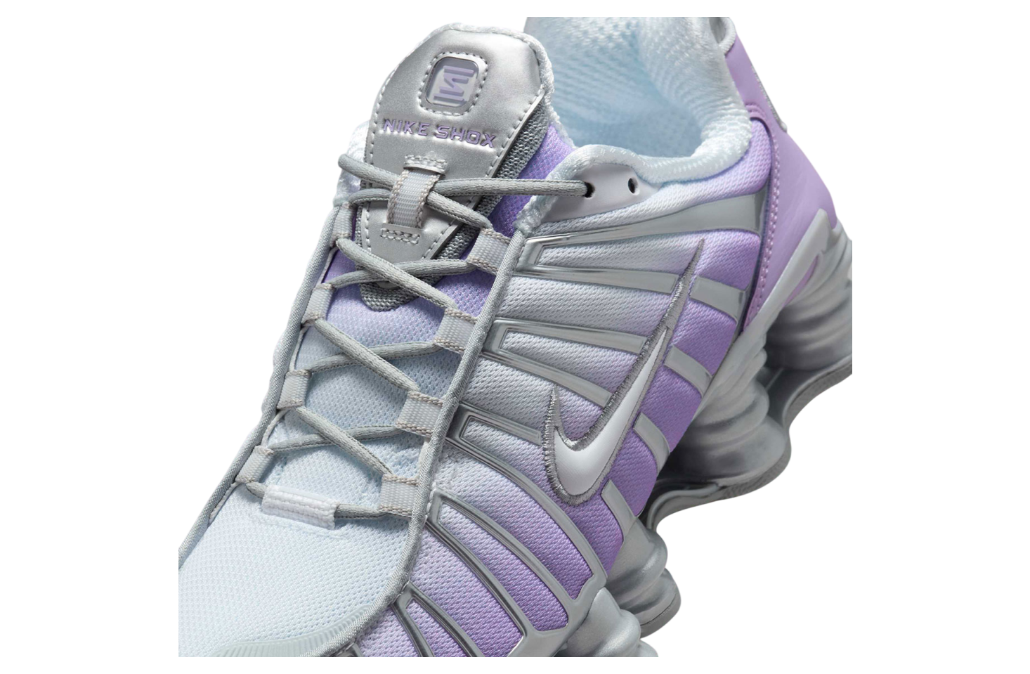 Nike Shox TL WMNS Metallic Silver / Purple Fade | Kixify