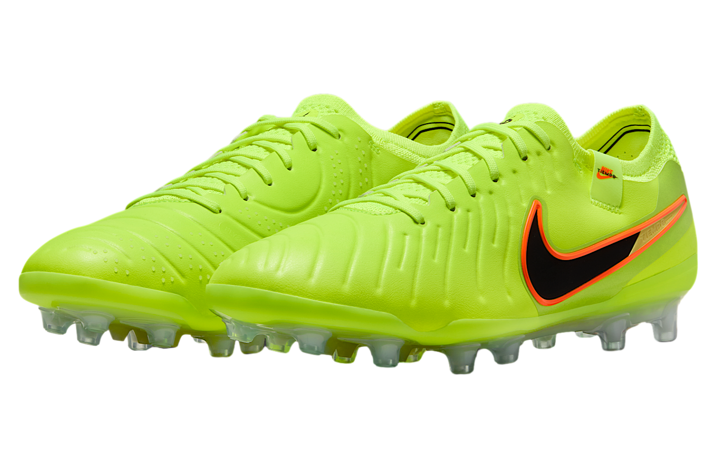 Nike Tiempo Legend 10 Elite Low AG Volt / Black