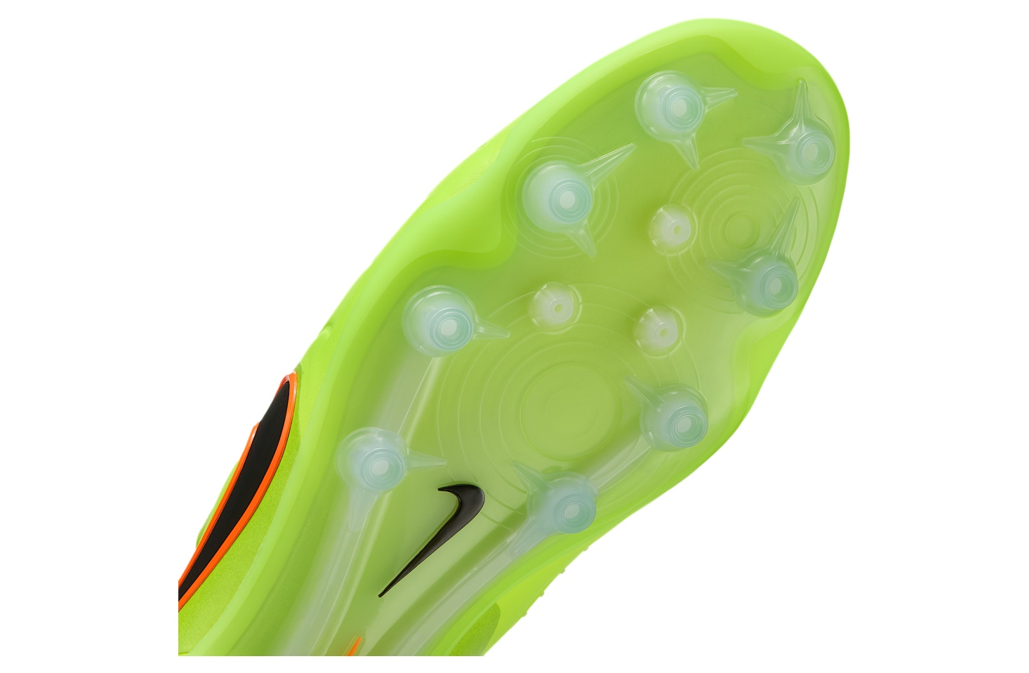 Nike Tiempo Legend 10 Elite Low AG Volt / Black