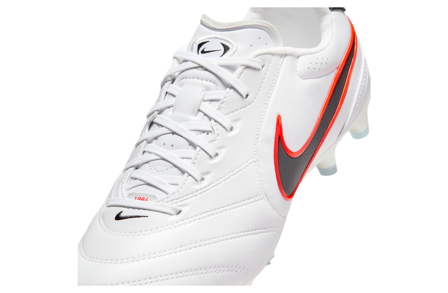 Nike Tiempo Ligera Pro Low FG White / Bright Crimson - Jan 