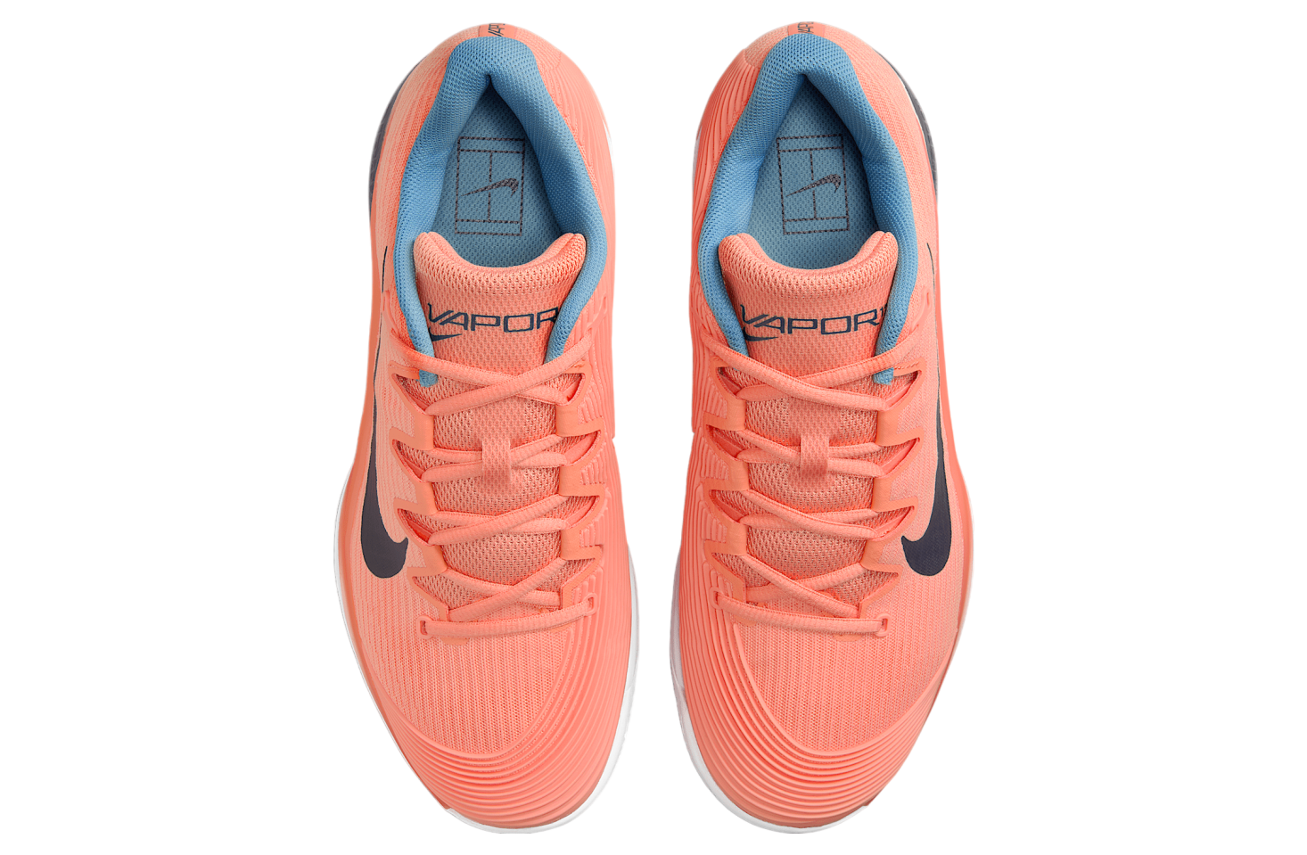 Nike Vapor 12 Apricot Agate / White (Clay Court)