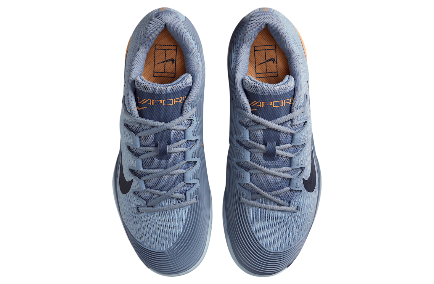 Nike Vapor 12 Ashen Slate / Light Armory Blue (Hard Court)