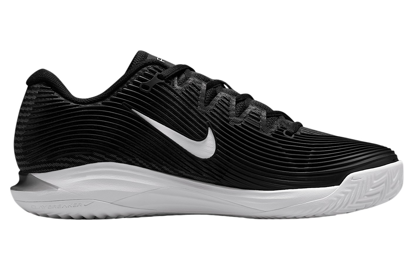 Nike Vapor 12 Black / Dark Smoke Grey (Clay Court)