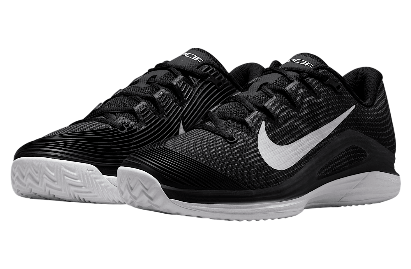 Nike Vapor 12 Black / Dark Smoke Grey (Clay Court)