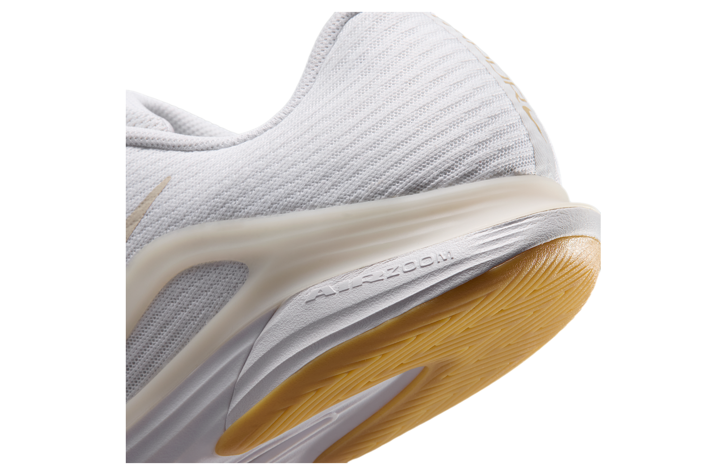 Nike Vapor 12 White / Summit White / Light Orewood Brown (Hard Court)