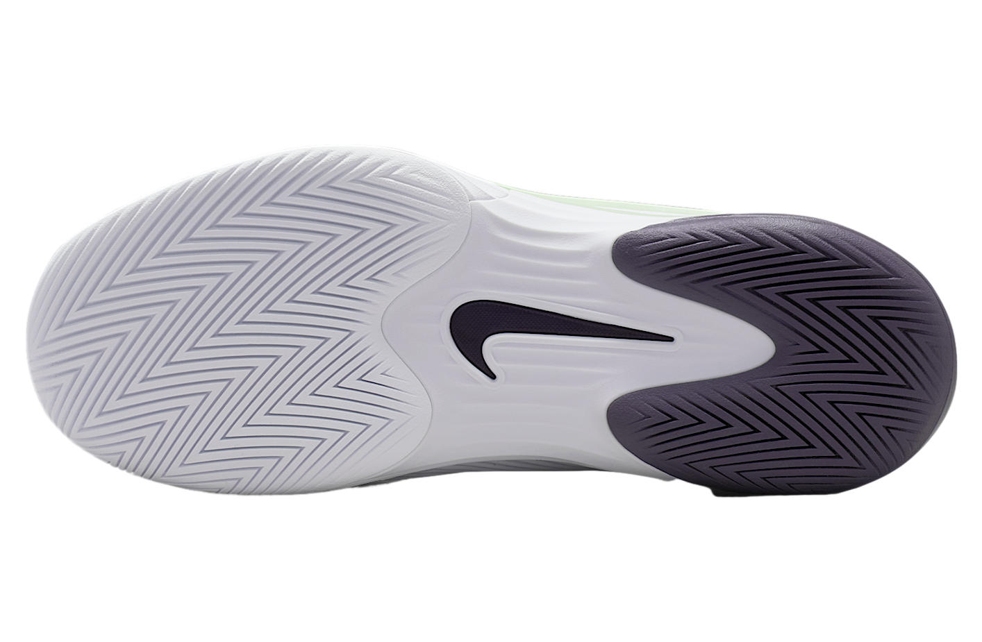 Nike Vapor 12 White / Volt Tint (Hard Court)
