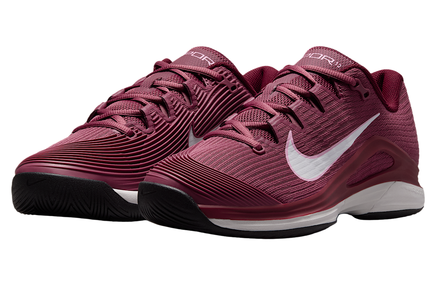 Nike Vapor 12 WMNS Pink Smoke / Vast Grey (Hard Court)