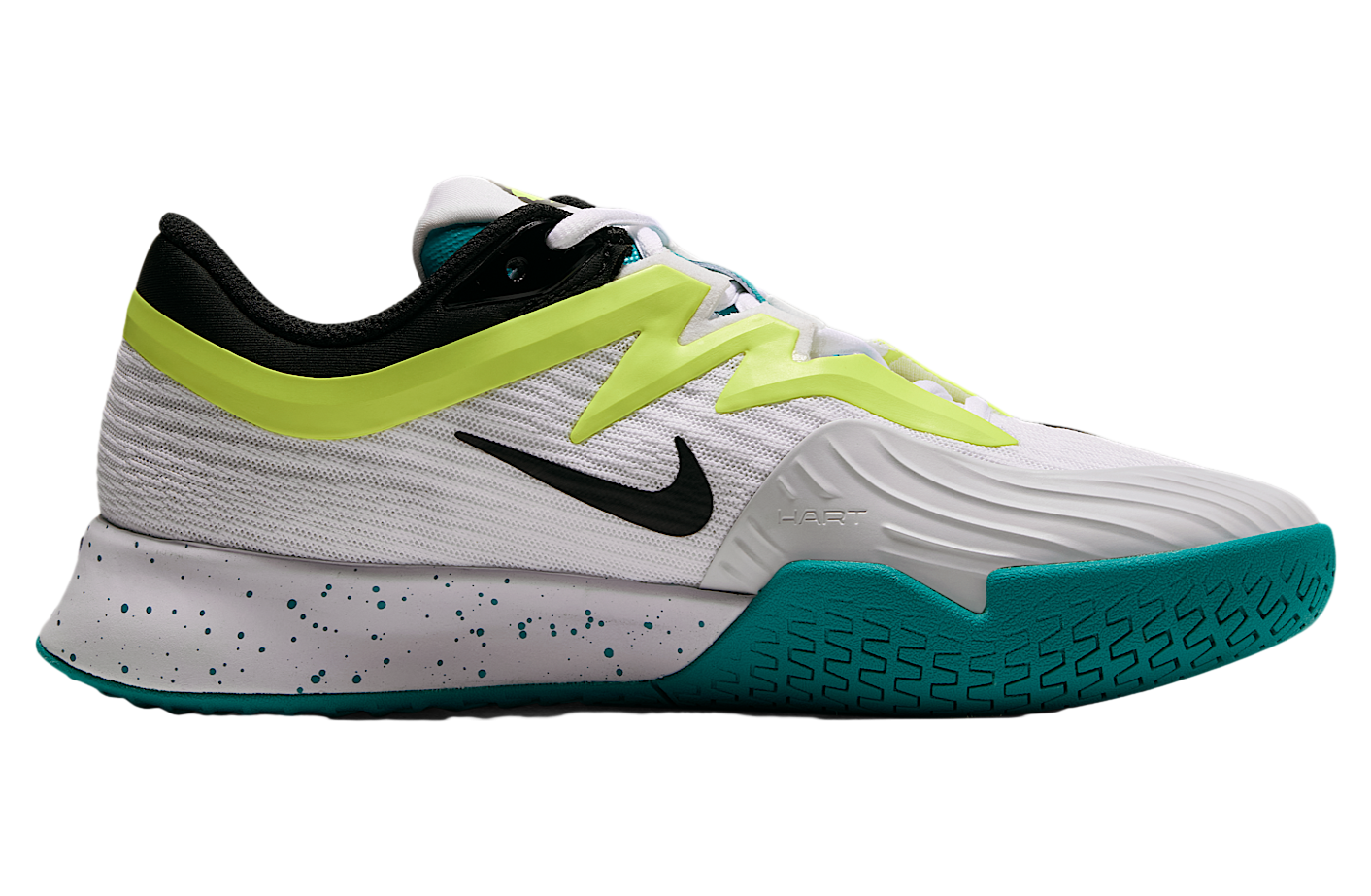 Nike Vapor 12 WMNS White / Volt (Hard Court)