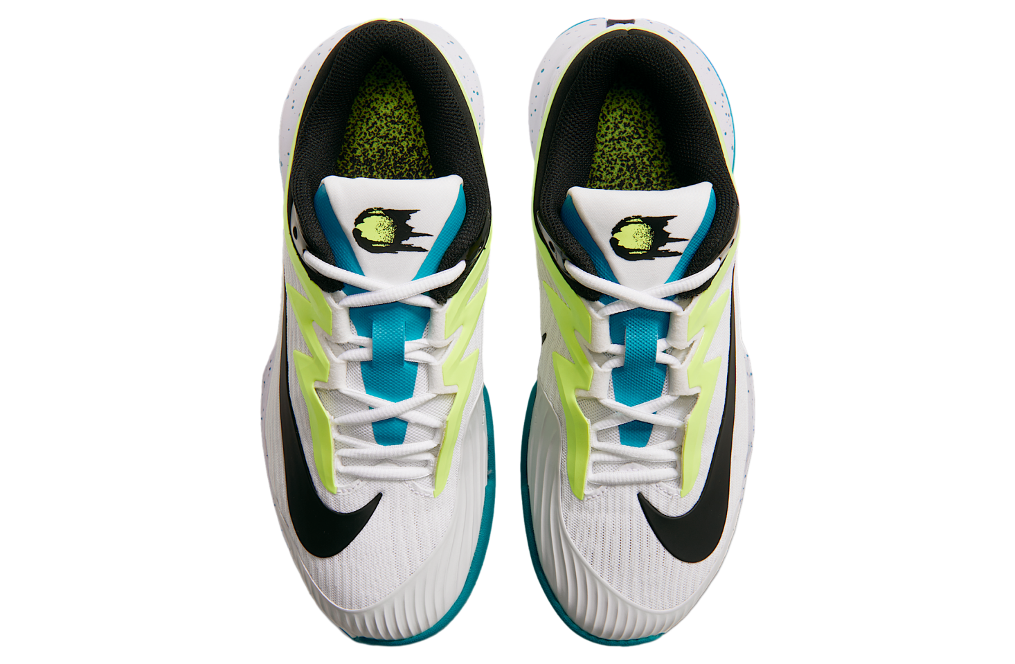 Nike Vapor 12 WMNS White / Volt (Hard Court)