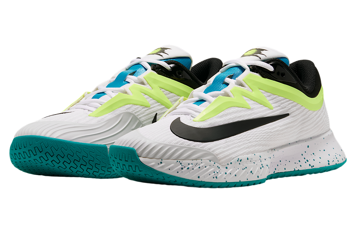 Nike Vapor 12 WMNS White / Volt (Hard Court)