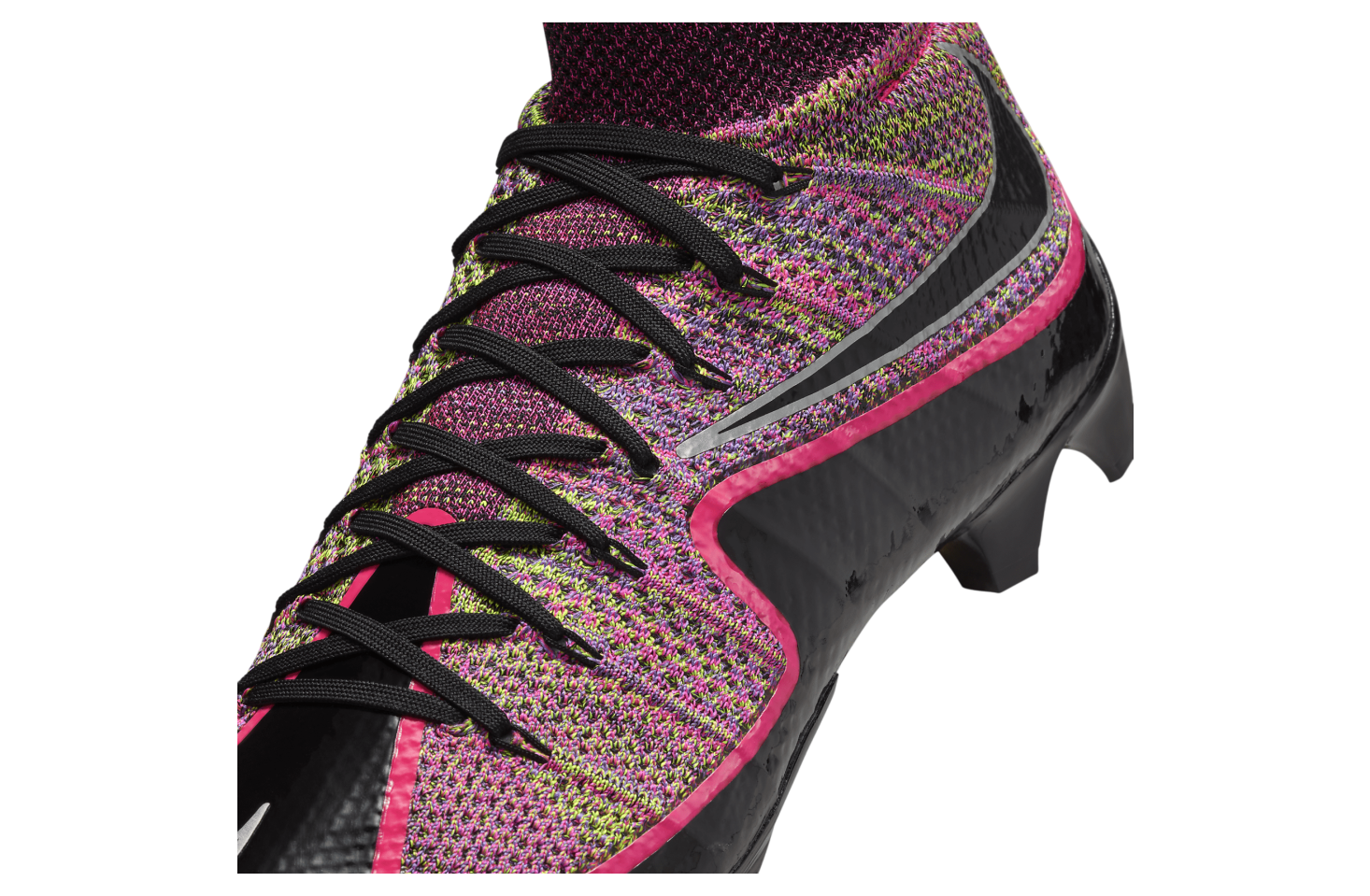 Nike 360 Vapor Untouchable Men’s US SIZE 12 Pink and Black Cleats Nike Vapor Edge 360 Untouchable Black / Hyper Pink - Sep  main image 2