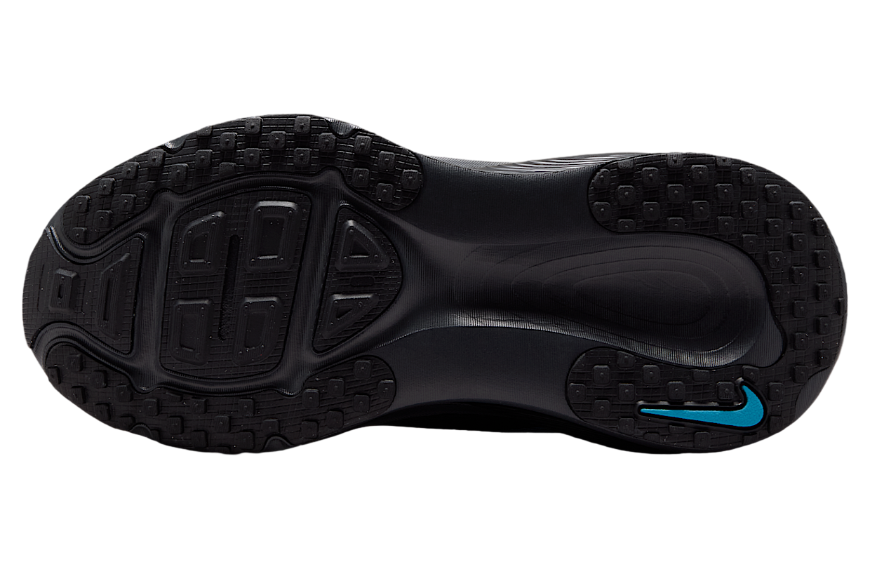 Nike Vomero 18 GS Black / Light Current Blue
