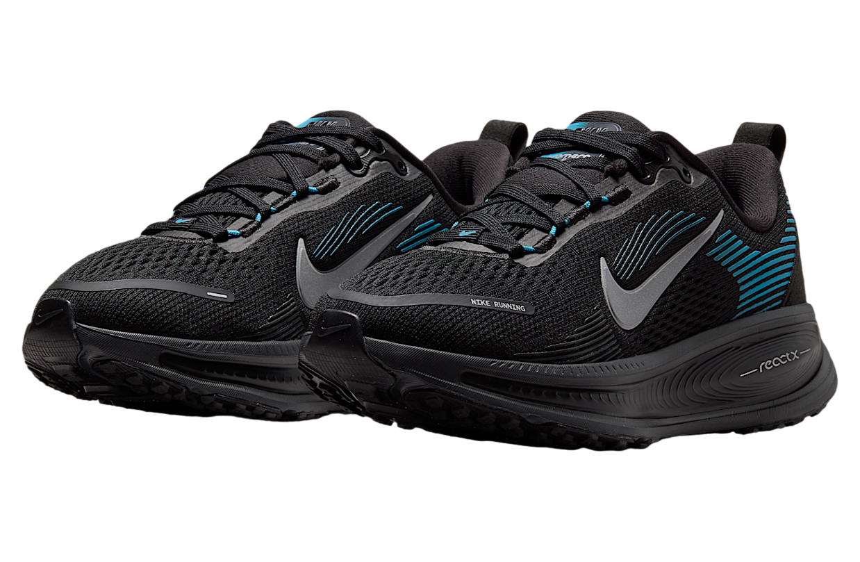 Nike Vomero 18 GS Black / Light Current Blue