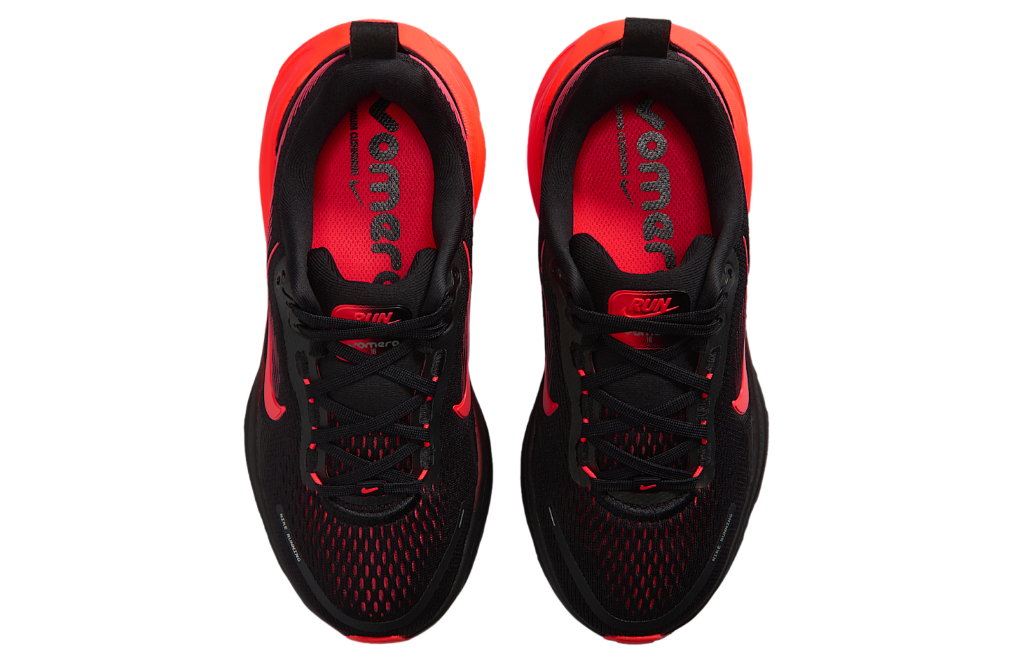 Nike Vomero 18 GS Black / University Red
