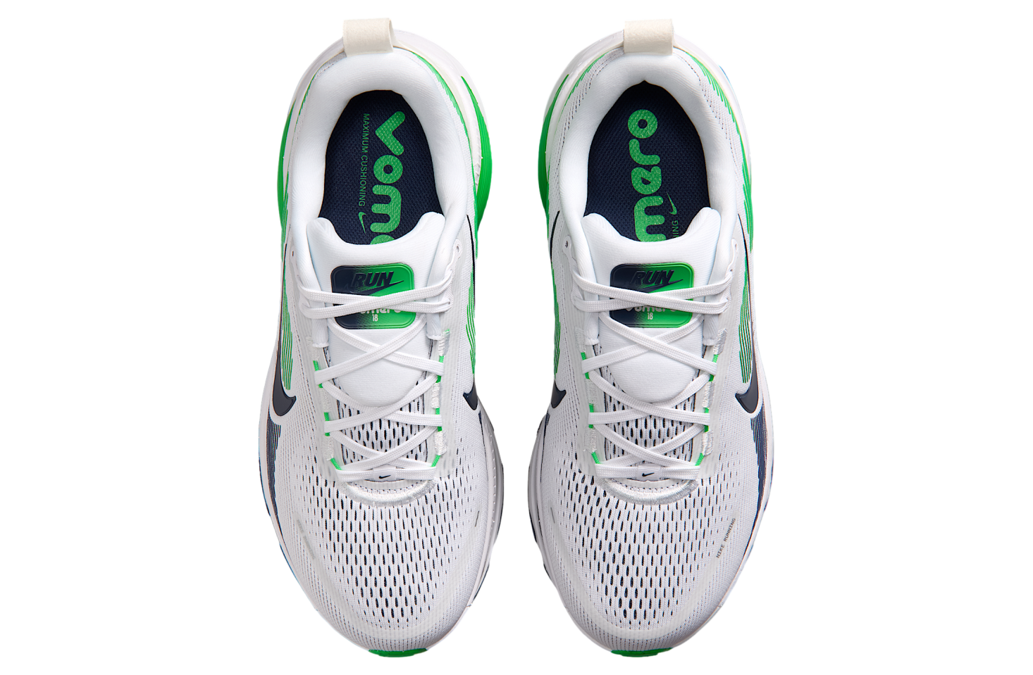 Nike Vomero 18 White / Green Spark