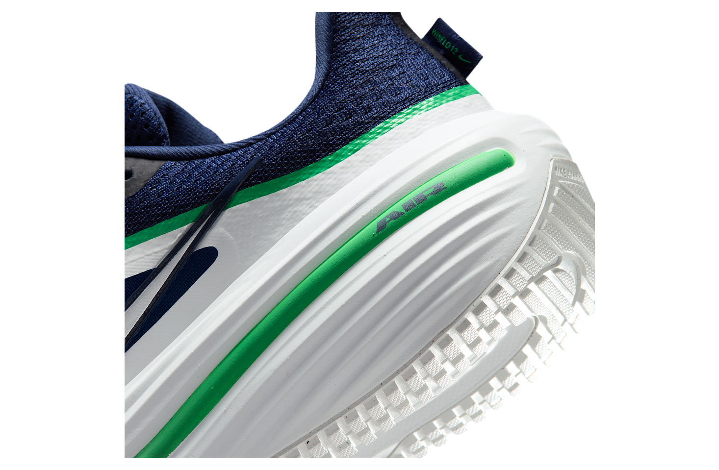 Nike Winflo 12 Midnight Navy / Green Spark